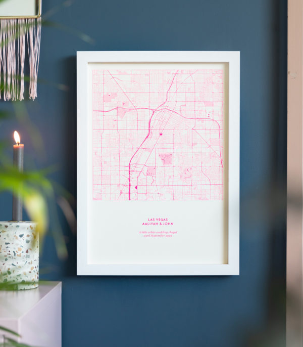 fluoro pink riso map