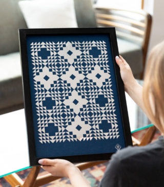 foil pattern print