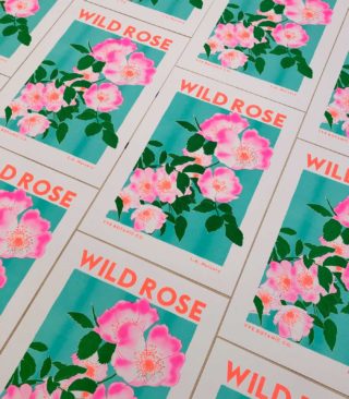 wild rose riso prints