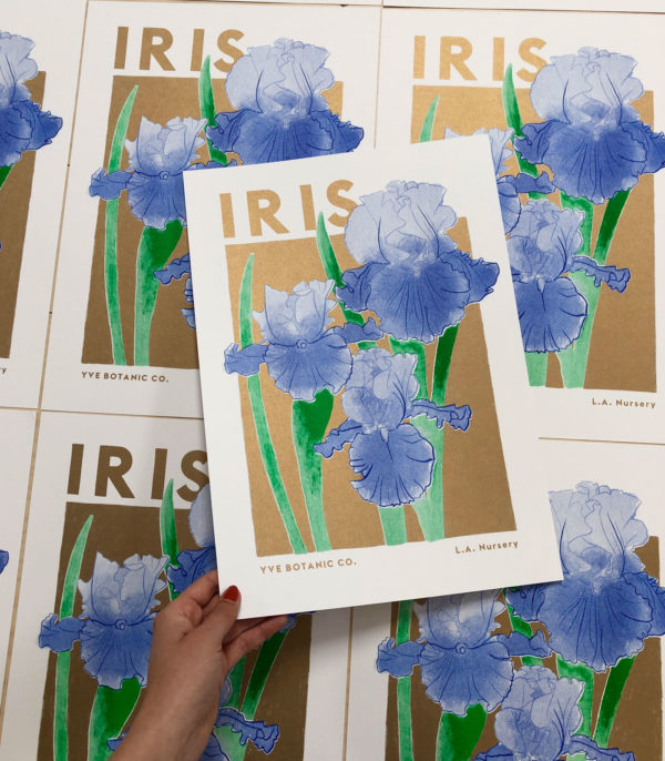 Iris print
