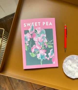 sweet pea notebook